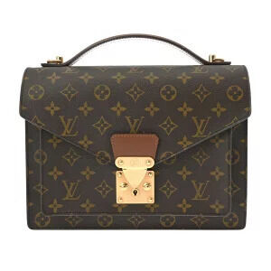 Louis Vuitton Monogram Monceau bag brown canvas business